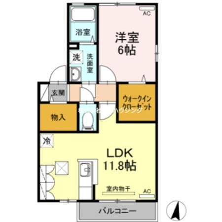 プレミールB棟 間取り