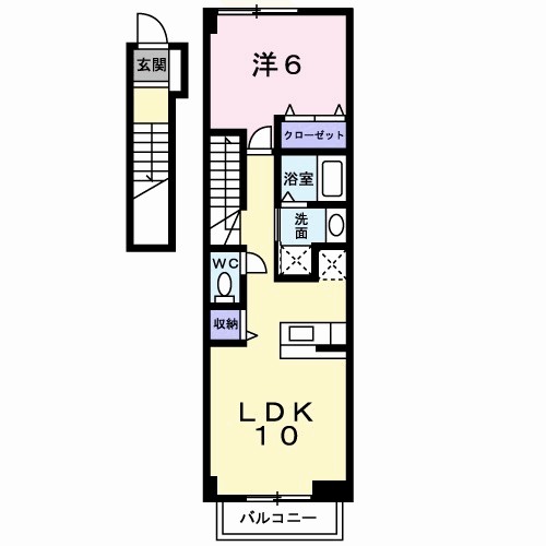 サンピアス　江川 間取り