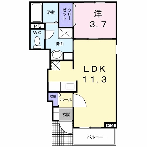 パピヨン 間取り