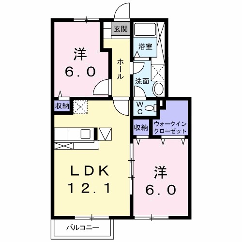 ルミナス北島Ａ 間取り