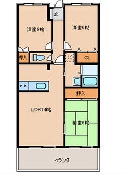 グランコート鈴の宮 間取り