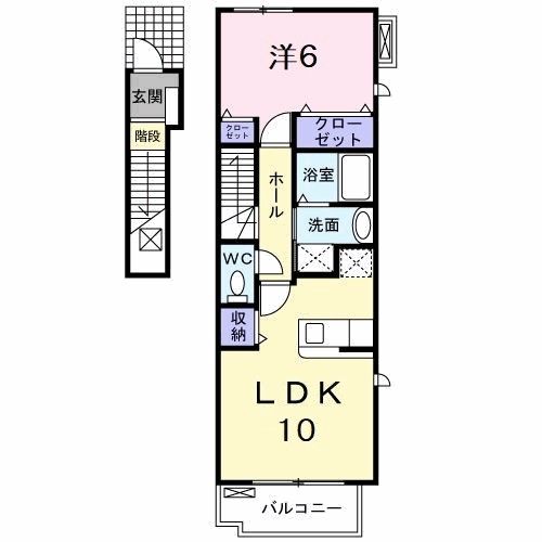 ヴェル　ドゥーラ　Ⅱ 間取り