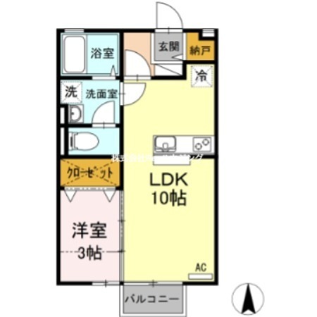 ヴィラセゾンⅢ 間取り