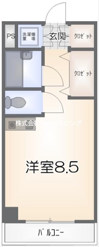 山清ハイツ 間取り