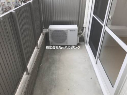 シャーメゾン南沖洲　B棟 ベランダ