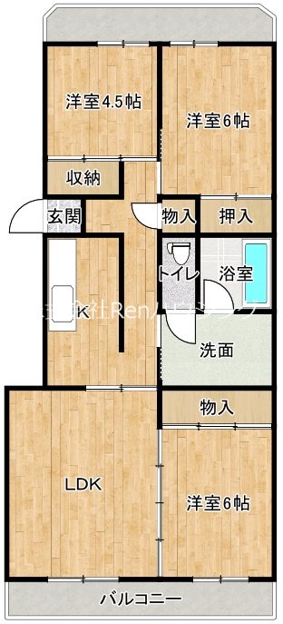 八万レジデンス 間取り
