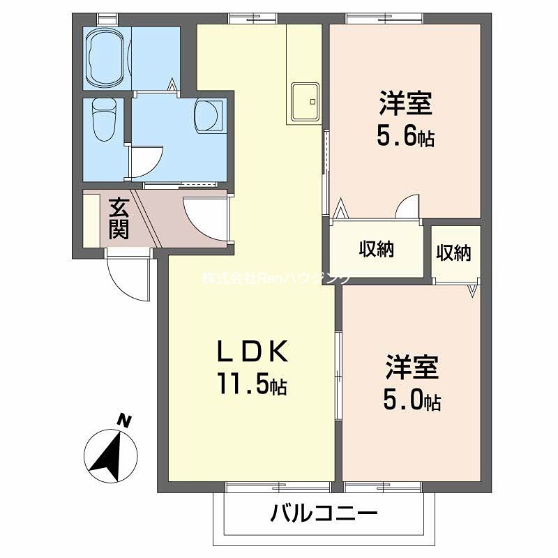 ディアス昭和Ⅰ 間取り