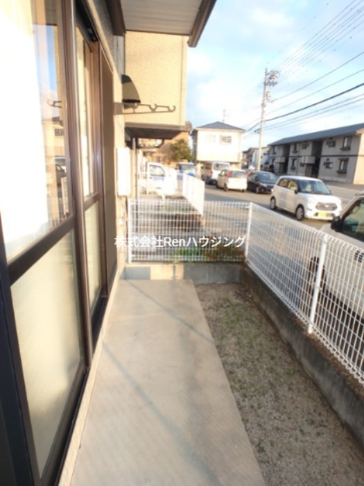 ラボール宮内A棟  ベランダ