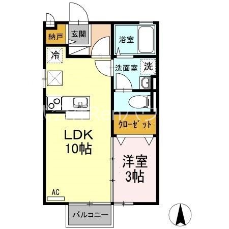 ヴィラセゾンⅢ 間取り
