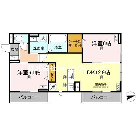 エムフルージュ 間取り