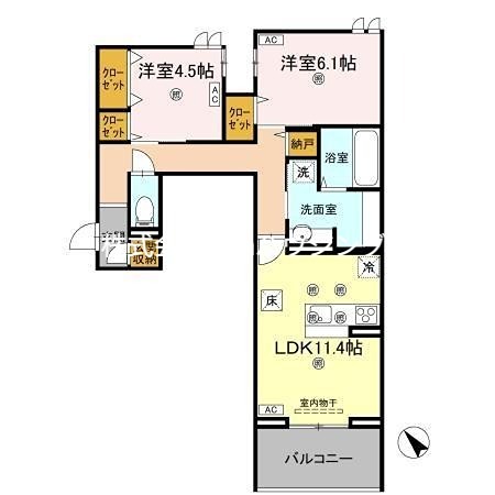ビルゴ中吉野 間取り