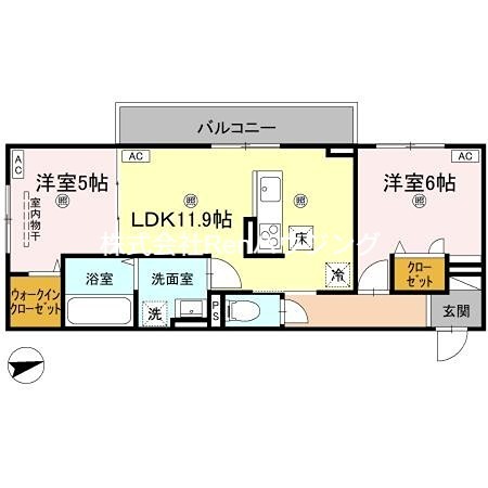 エムフルージュ 間取り