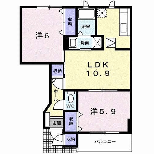 ウィルレジデンスⅠ 間取り