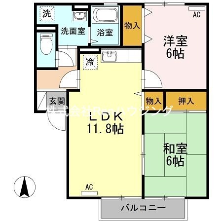ファミール千鳥ヶ浜 間取り