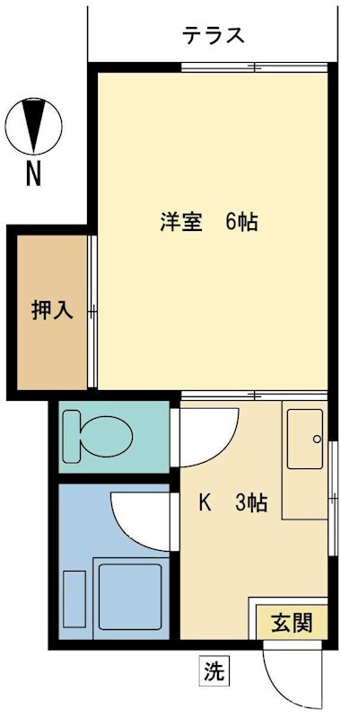 メゾンドオゼキ 間取り