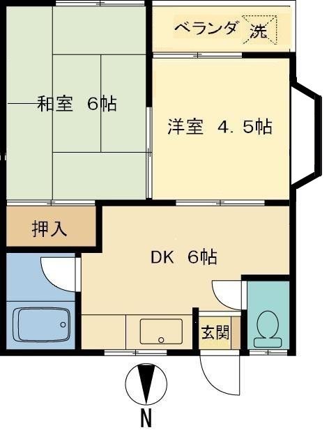 ローズハイツＡ 間取り