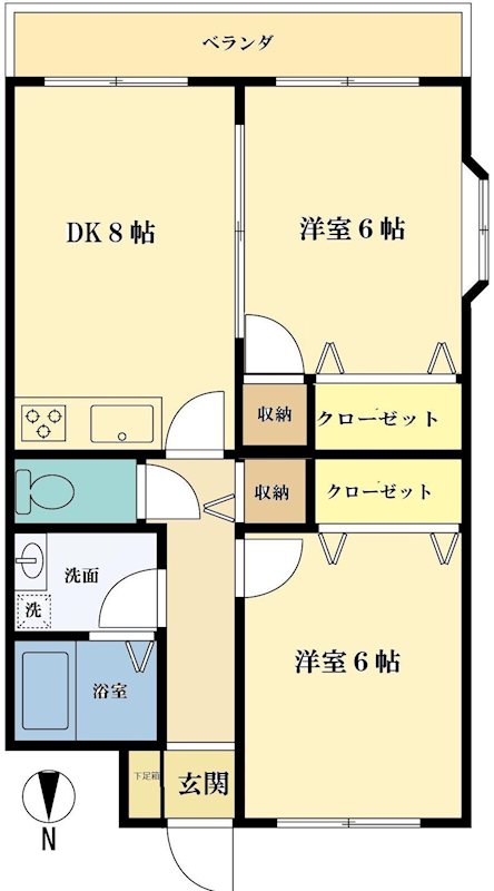 ヴェル・ドミール 間取り