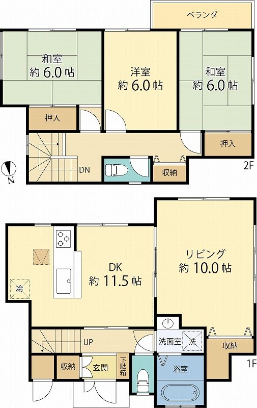 Ｕ邸 間取り