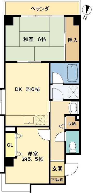 パールコートつきみ野 間取り