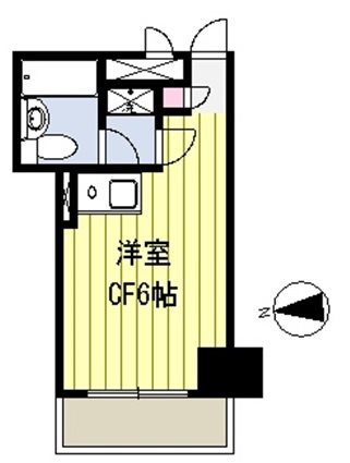 ライオンズマンション新宿東公園 間取り図