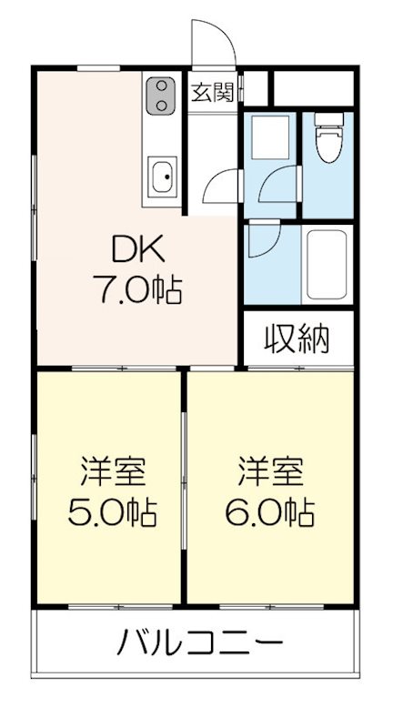 ラ・ブランシュ 間取り図