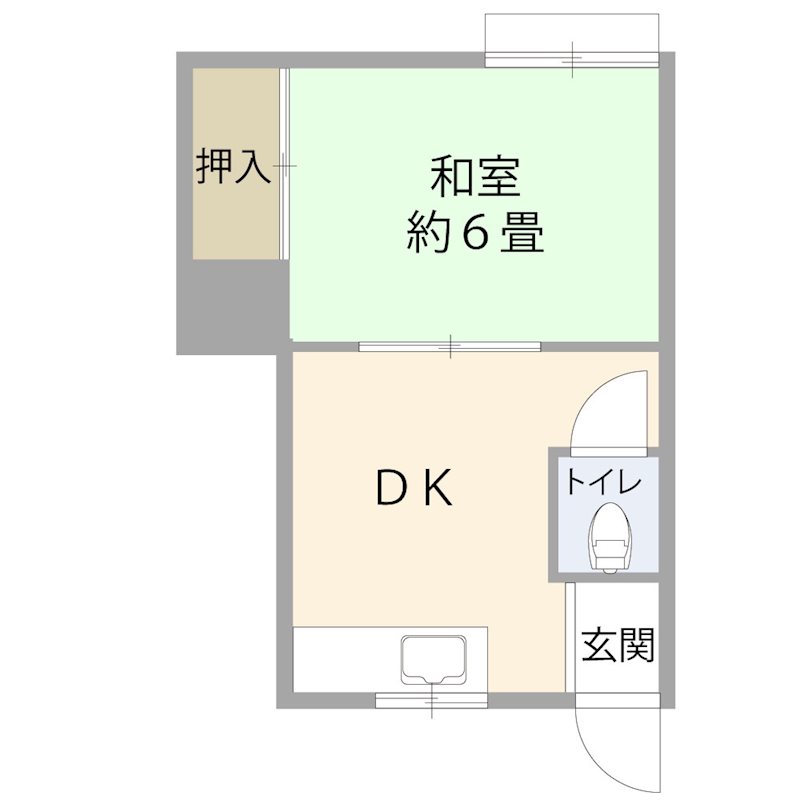 石戸荘 間取り図