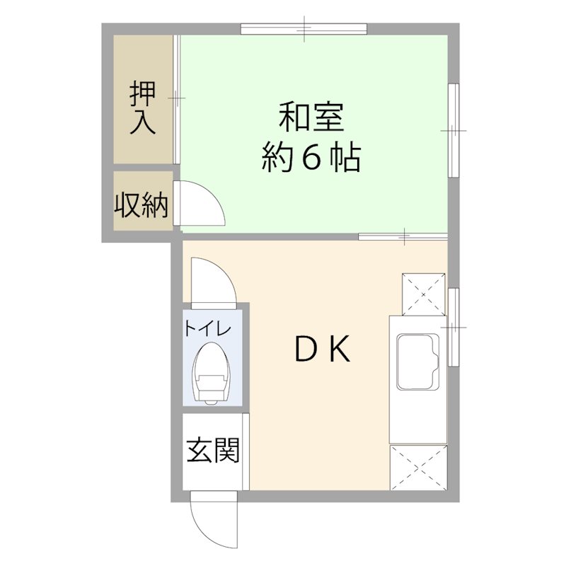 石戸荘  間取り図