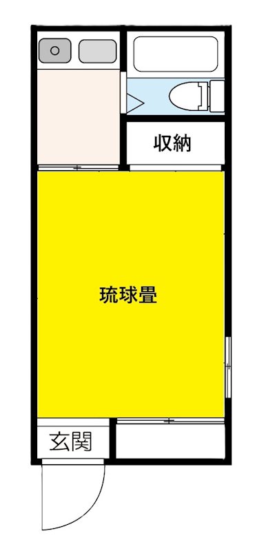 フラット若林   間取り図