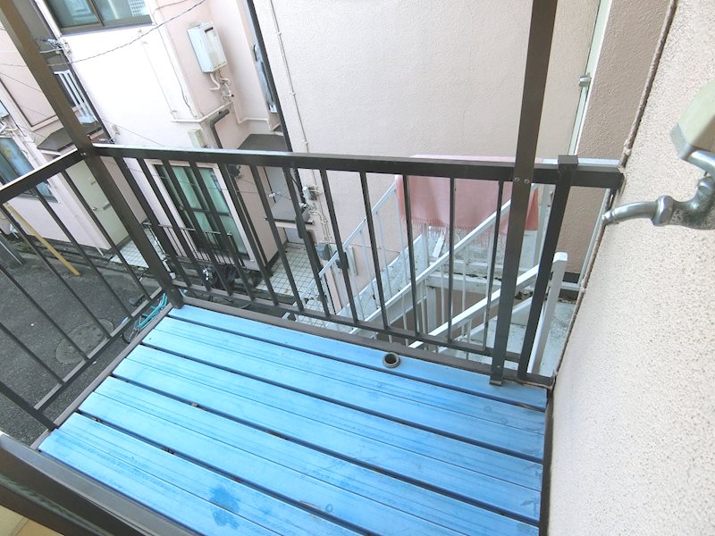 フラット若林   ベランダ