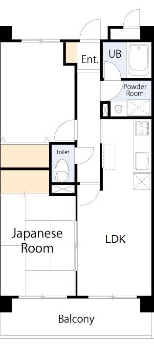 サンステージ茅ヶ崎 間取り図