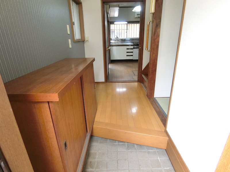高柳戸建 玄関