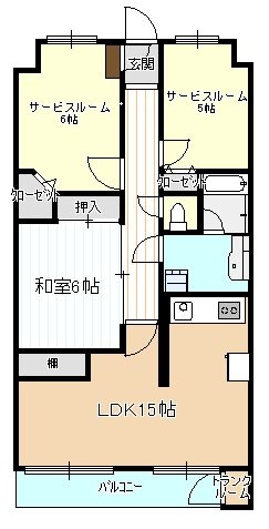 ガーデンシティ大宮日進 間取り図