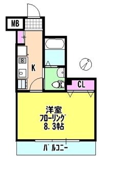 シャトドゥパンセ  間取り図