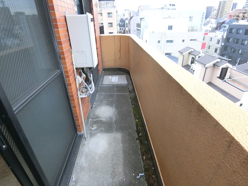 コーポ東日暮里   ベランダ