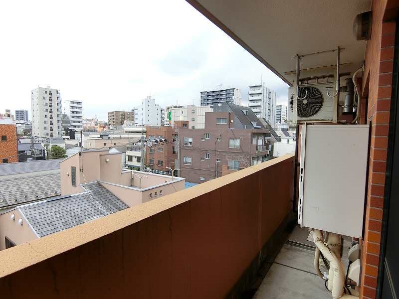 コーポ東日暮里   ベランダ