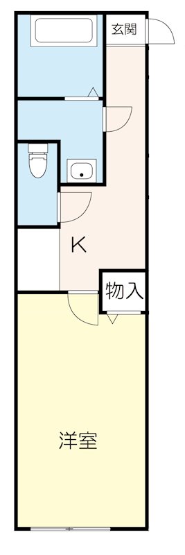 Fコート東千葉  間取り図