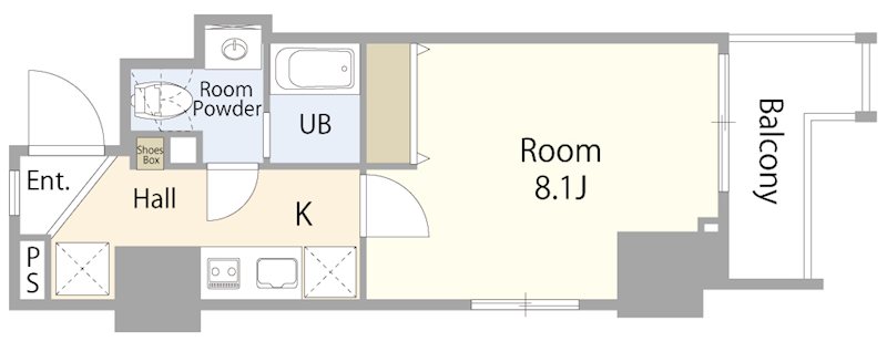 Legabene駒込 間取り図