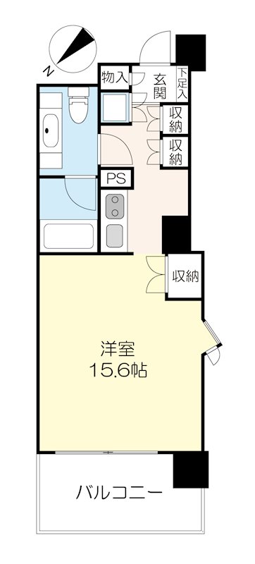朝日上野マンション   間取り図