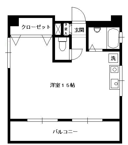 ソレイユ関口   間取り図