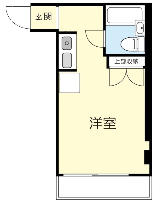 アテネハイム  間取り図