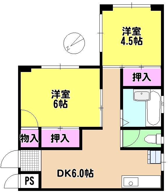 小石川ヒルズ 間取り図