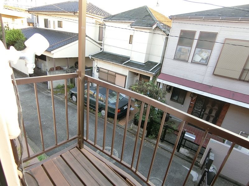 フラット若林   ベランダ