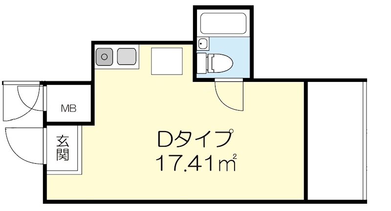 いなほハイツ 間取り図
