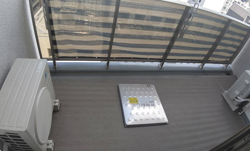 Legabene八丁堀 ベランダ