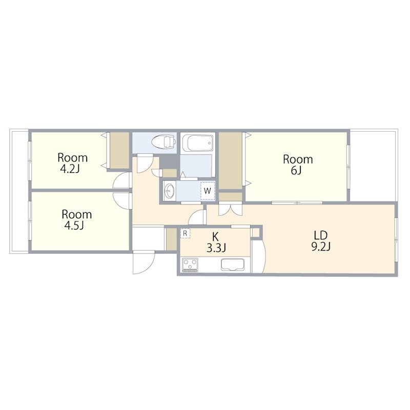 ソフィア豊玉 間取り図