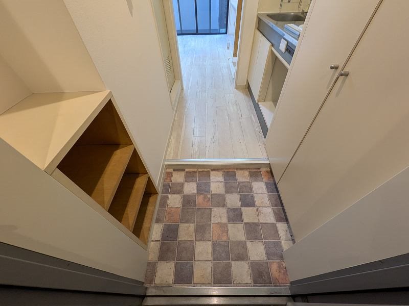 A.P.COURT稲田堤 玄関