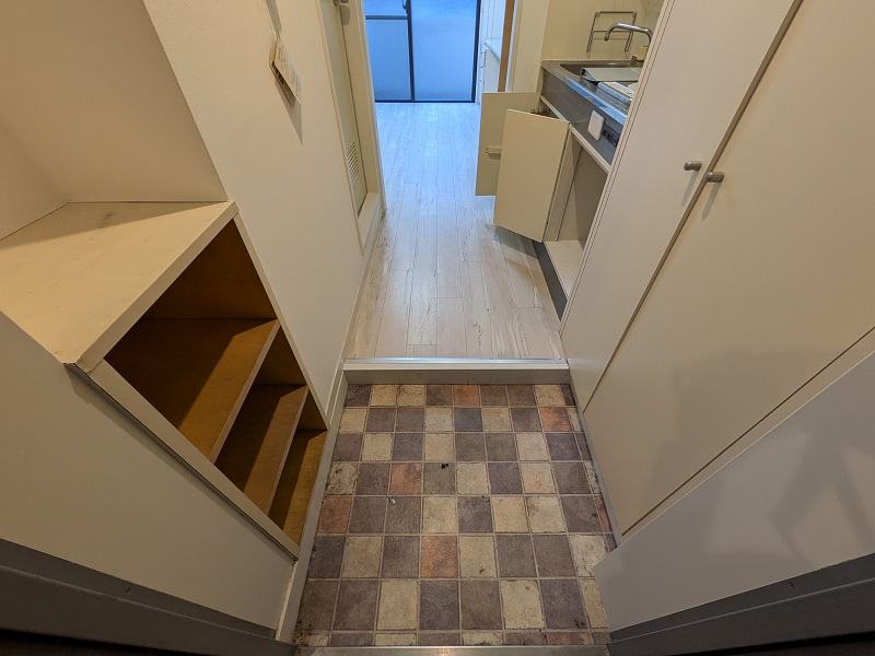 A.P.COURT稲田堤 玄関