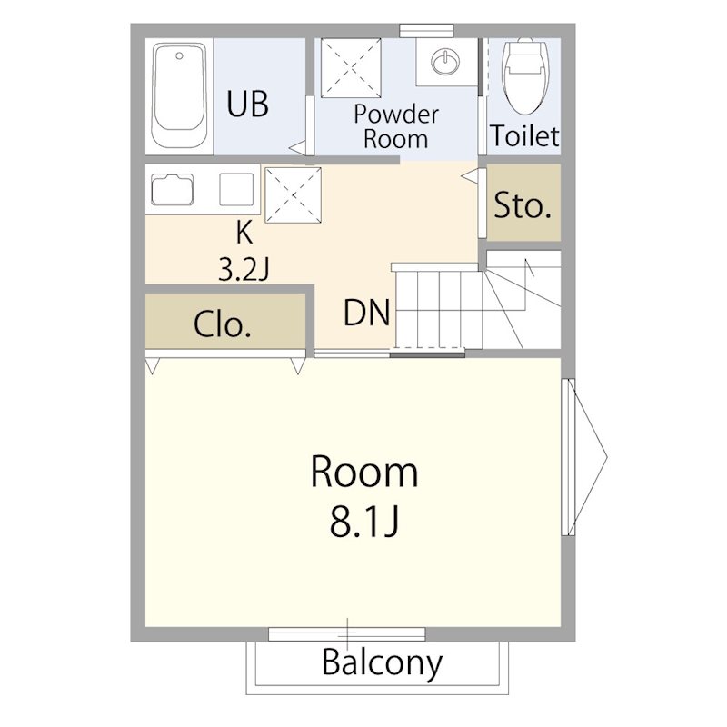 レーガベーネ松戸 間取り図