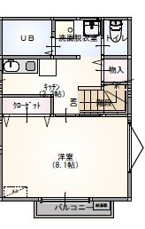 Legabene松戸六高台 間取り図