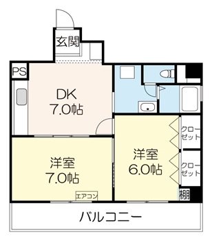 ラ・プリエ 間取り図